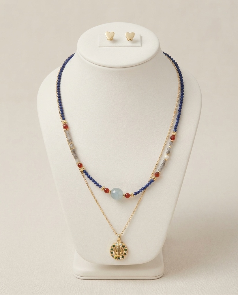 Set Isabel - Collar + Aretes