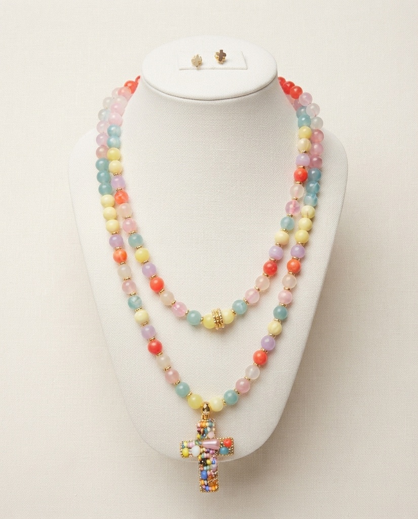 Set Eterno - Collar + Aretes