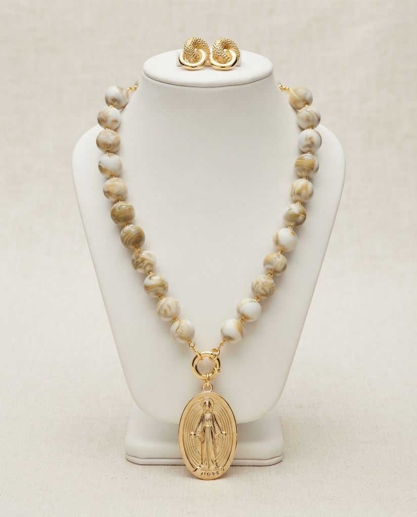 Set Verona - Collar + Aretes
